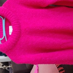 Something Navy Roll Neck Wool & Mohair-Blend Sweater